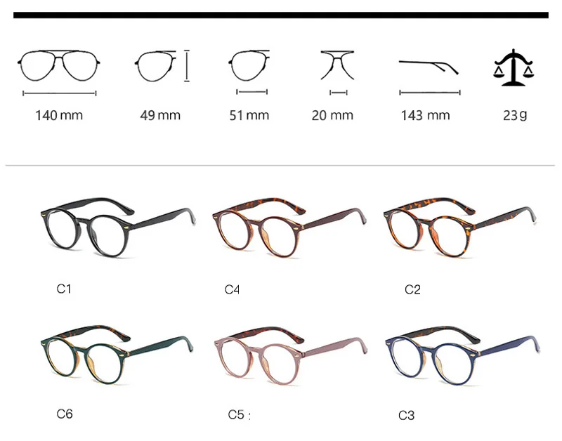 Ретро рисовый гвоздь Круглый оправа оптические очки оправа для мужчин и женщин роскошный тренд плоское зеркало Близорукость женские очки компьютерные очки