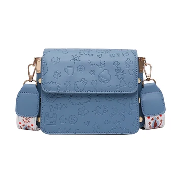 

2020 Solid Color Lady Shoulder Cross Body Bag Simple Travel Hand Bags Fashion Chain Design Small PU Leather Flap Bags For Women