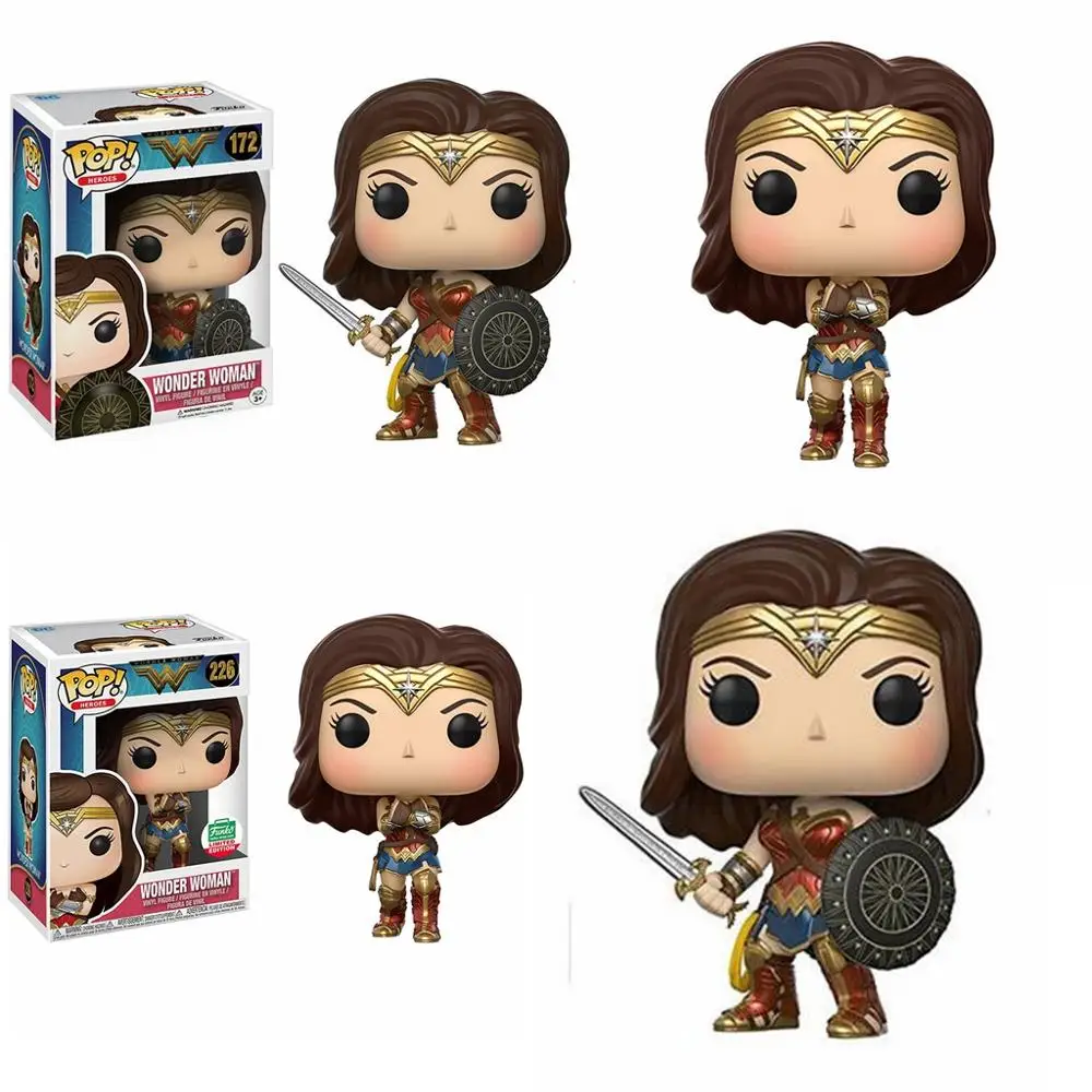 FUNKO POP Лига Справедливости чудо-женщина 172 #226 # Коллекционная модель экшн-Фигурки
