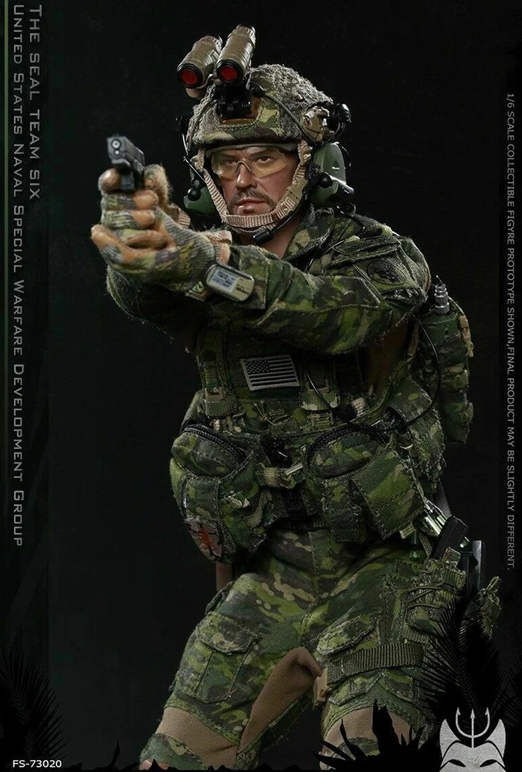 1/6 Seal Team Six DEVGRU Group мужчина солдат США морской спецназ флагсет FS-73020 камуфляж полный комплект действие Action