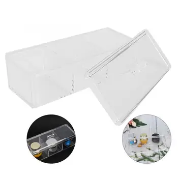 

Makeup Tool Kits Transparent Cotton Swab Storage Box Makeup Cotton Cosmetic Tool Organizer Container Professional