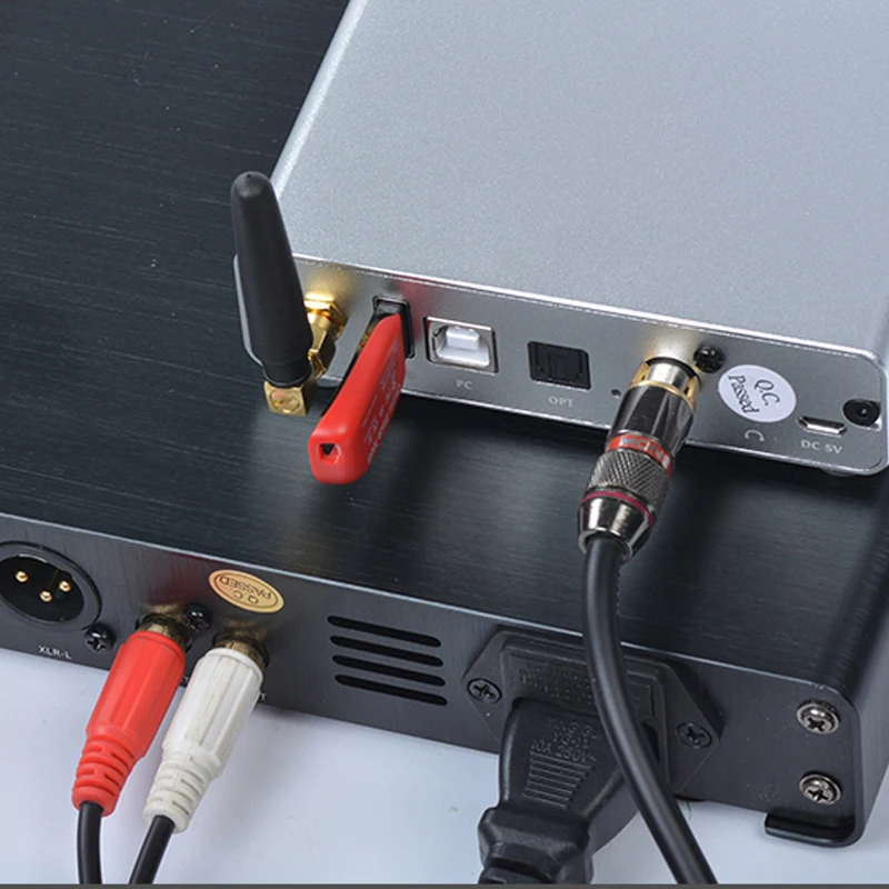 Bluetooth 5 0 HIFI Цифровой мощный U disk ПК плеер с ЦАП аудио усилитель OPT COA выход bluetooth