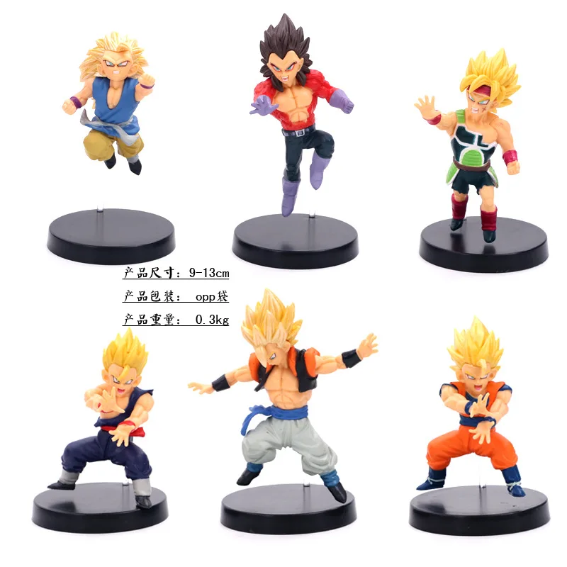 Wansheng с рисунком из аниме qlz 58 S 6-Большой Размеры Dragon Ball Гараж Комплект модель украшения