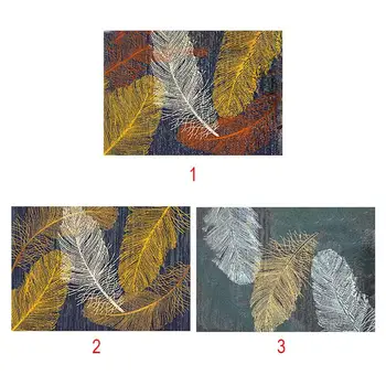 

Floor Mat Polyester Geometric Rugs for Living Room Anti Slip Water-Absorbing Home Supplies Comfortable Foot Pad Household