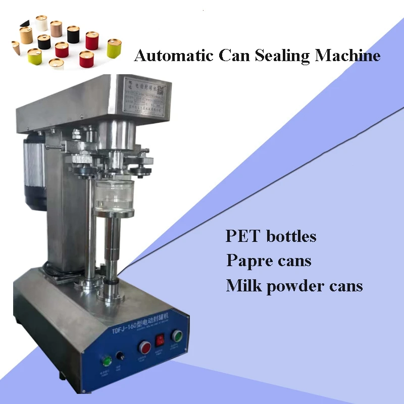 Automatic tin can capping machine PET bottles sealer can sealing machine Pop-top Aluminum Cap Seamer Easy Bottle Closing machine