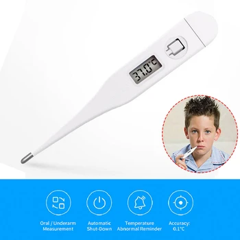 

Electronic Digital Medical Baby Kit Thermometer Infant Mouth Armpit Body Child Adult Temperature Measuring with LCD Display