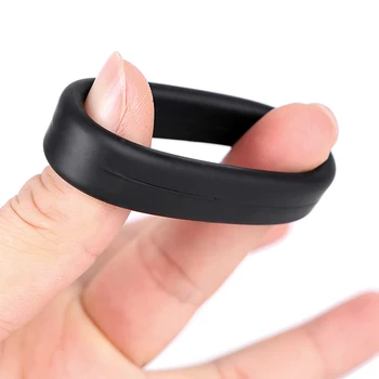 Silicone Penis Ring Premium Stretchy Cock Ring for Last Longer Harder Stronger Erection Pleasure Enhancing Sex Toy for Man or Co 6