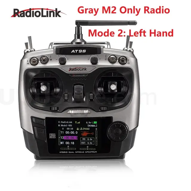 2020 new Radiolink AT9S Pro TX 10/12CH RC Radio Controller RC transmitter with R9DS RX 2.4G receiver for Racing Drone