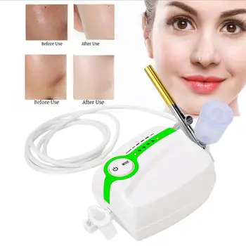 

Green Portable Oxygen Injection Machine Airbrush Gun Spray Gun Nail Art Makeup Tool Beauty Salon Household Air Brush Sprayer