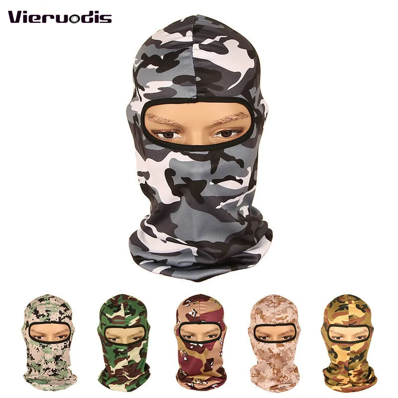 

Winter Warm Outdoor Sports Camouflage Neck Motorcycle Face Mask Army Ski Snowboard Wind Full Face Mask for Snow Cover Unisex