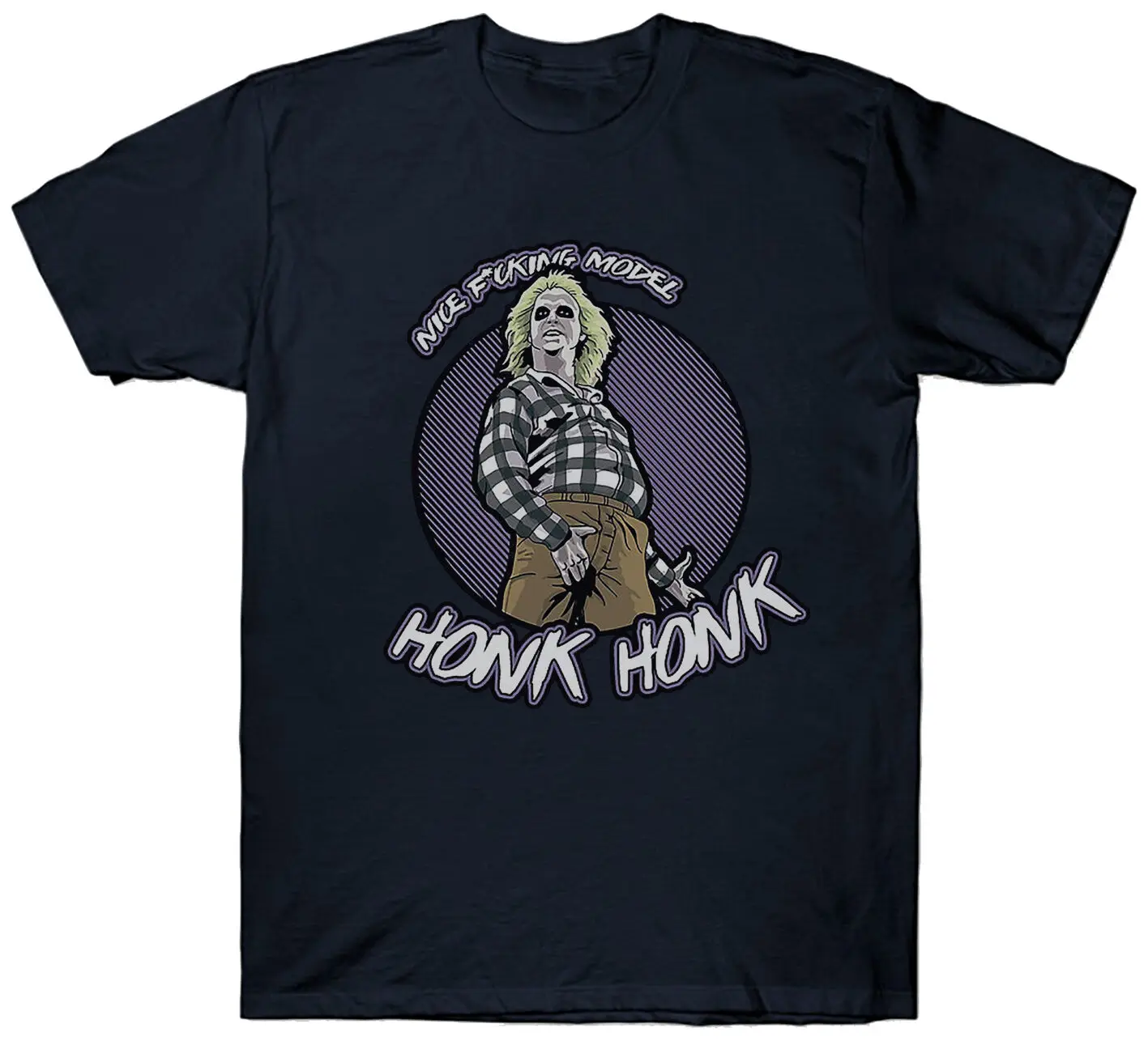 Футболка BEETLEJUICE с забавным лозуном культовым фильмом 1980'S CLASSIC|Футболки| |