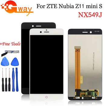 

For ZTE nubia Z11 mini S NX549J LCD Screen 100% Tested +Touch panel Digitizer Replacement For ZTE nubia Z11 miniS LCD