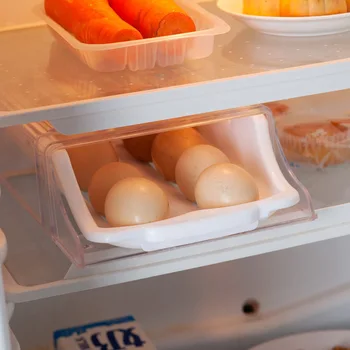 

Refrigerator Cold Storage Drawer Type Egg Box Tilt Type Easy To Take Province Space Multipurpose Kitchen Accept Box