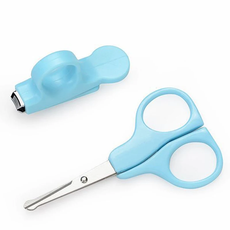 New Baby Finger Nail Care Practical Clip Safety Toddler Infant Mini Trimmer Convenient Daily Baby Accessories Set 2 Colors