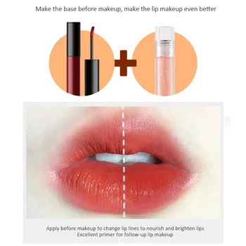 Waterproof Sweatproof Lip Gloss Lips Makeup Set Transparent Water Shine Lip Balm Moisturizing Lipstick Korean