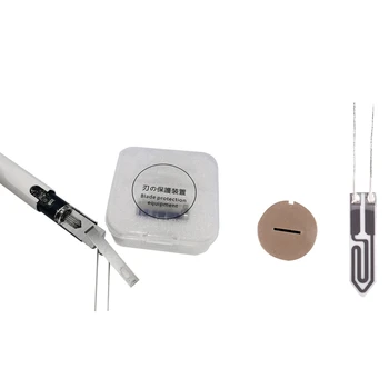 

1 Set Mental Blade Clean Protector for IQOS 2.4 Plus Heater Blade Cleaning Tool & 1 Set Replacement Repair Accessories HeaterBla