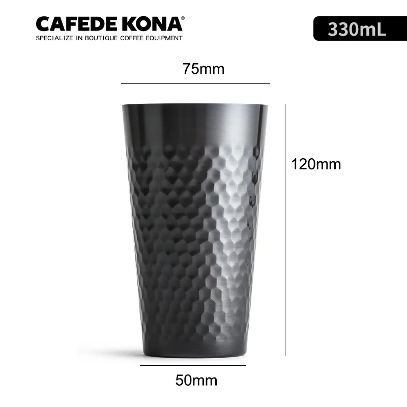 CAFEDE KONA медная кофейная чаша с ароматом, кофейная пудра, подающая 150 мл/330 мл, ручные капельные инструменты, ароматизатор для кофе - Цвет: 330ml