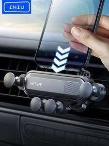 Автомобильный держатель для телефона INIU, подставка для смартфона, GPS, крепление для iPhone 13, 12, 11 Pro, 8, Samsung, Huawei, Xiaomi, Redmi, LG