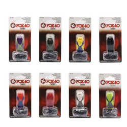 FOX 40 Basketball Referee Whistles Police Sports Soccer Football Rugby Handball Climbing Survival Volleyball Coach Whistle