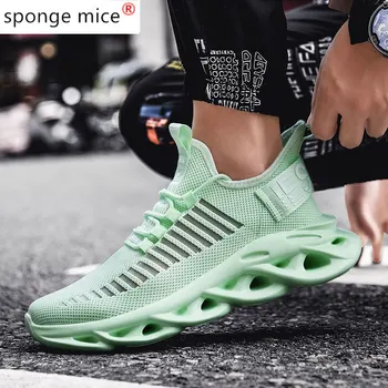 

Women Sneakers Casual Shoes for Men Unisex Couple 2020 Trending Light Weight Breathable Mesh Walking Shoe Fashion Vulcanize Shoe