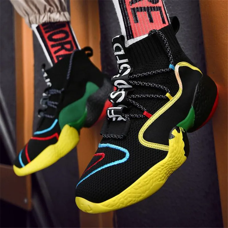 

Winter Plus Velvet Sock Sneakers Male Fashion Casual Shoes Men Lightweight Thick Sole Walking Shoes Masculino Zapatillas Hombre