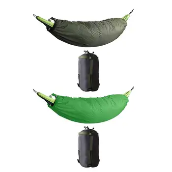 

Hammock Underquilt Cotton Winter Nylon Outdoor Portable Warm Thermal Sleeping Bag Blanket for Travel Camping Supplies