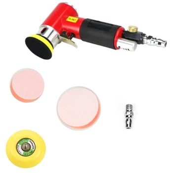

2Inch 3Inch Air Sander Kit Pad Eccentric Trackal Dual Action Pneumatic Polisher Polishing Buffing Tools for Auto Body