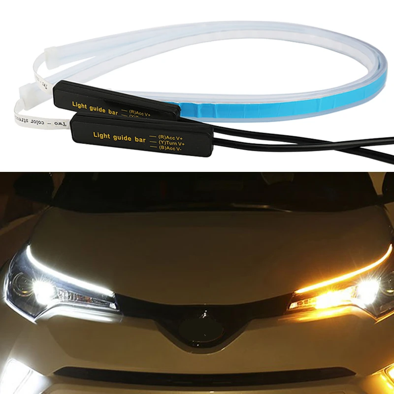 2pcs Led DRL For Nissan Qashqai J10 J11 2007 2008 2009 2017 2018 2019