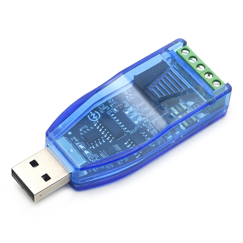 Промышленный преобразователь USB в RS485 с защитой от обновления совместим