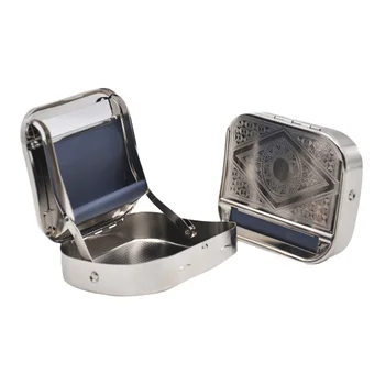 

Metal Automatic Cigarette Tobacco Rolling Machine Herb Roller Rolling Machine Roller Maker Mini Machine 70MM