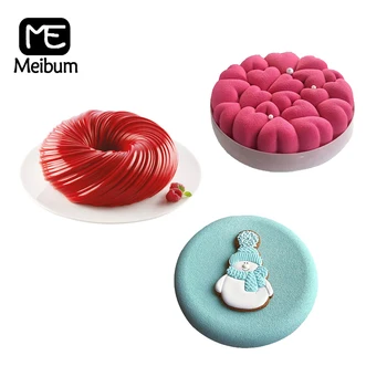 

Mousse DIY Mould Baking Pastry Love Stitching Silicone Cake Mold Dessert Form Valentines Day Wedding Gift Decorating Pan