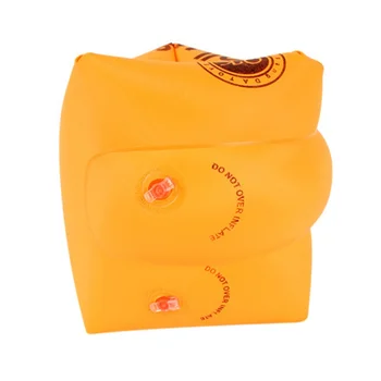 

2pcs/lot Adult / Child Yellow Thicken PVC Swimming Arm Ring Floating Rings Kids Inflatable Swim Life Air Sleeves