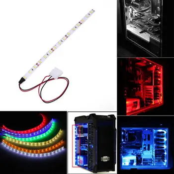 

25CM 3528SMD DC12V 3W 15pcs Beads Light Strip String Lamp Beam For Computer Case