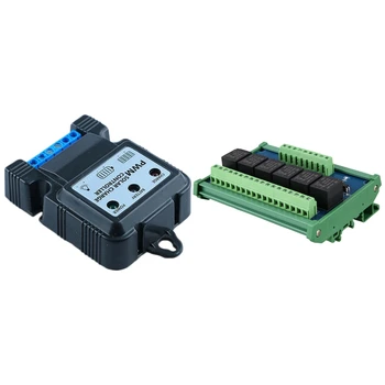 

1x 6V 12V 10A Auto Solar Panel Charge Controller & 1x 6 Channel Relay Module High Level Triggering Optocoupler Isolation