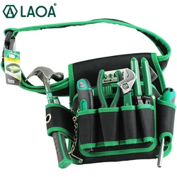 LAOA – trousse à outils de télécommunication multifonction, sac à outils 600D étanche Oxford, taille 19cm x 29cm 