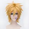2022 Naruto Uzumaki Wigs Golden Short Fluffy Shaggy Layered Heat Resistant Synthetic Hair Cosplay Costume Wig + Wig Cap ► Photo 2/6