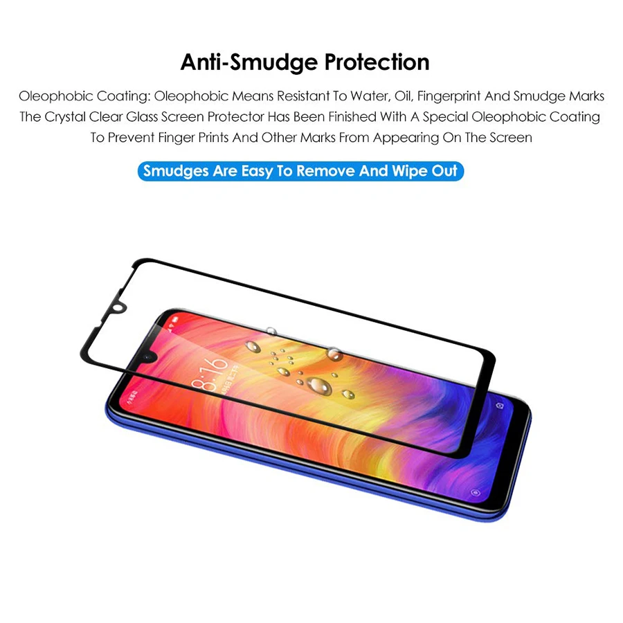 Закаленное стекло VALAM защита для экрана Xiaomi Redmi Note 7 Pro Note8 8T Полное covre 8 Note7 9