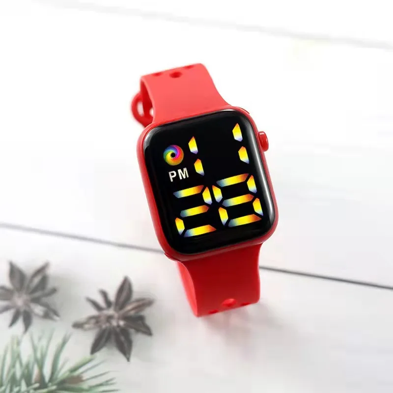 Men Woman Watch LED Touch Electronic Watch Student Children's Fashion Sports Electronic Watch for Boy Girl Gift Reloj