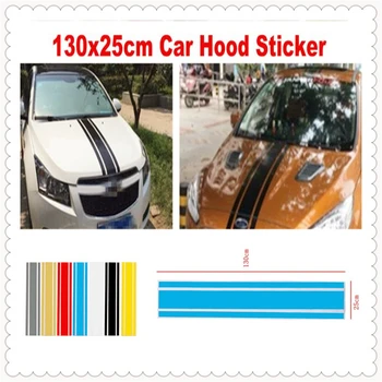 

Auto Decal car Scratched Sticker Engine Decor Stripe for Ford Expedition EcoSport Kuga F-Series Escape SVT Reflex Freestar