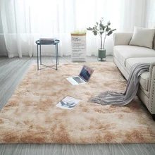 Decorative Fluffy Floor Carpet Home Mats Easy Clean Living Room Anti Slip Rectangle Super Soft Modern Hotel Bedroom Area Rug