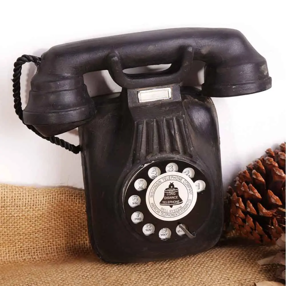Vintage Accessories Ancient Ways Wall Mounted Resin Art DIY Restaraunt Simulation Cafe Bar Decor Crafts Telephone Ornament Hotel Vintage Accessories Ancient Ways Wall Mounted Resin Art DIY Restaraunt Simulation Cafe Bar Decor Crafts Telephone Ornament Hotel