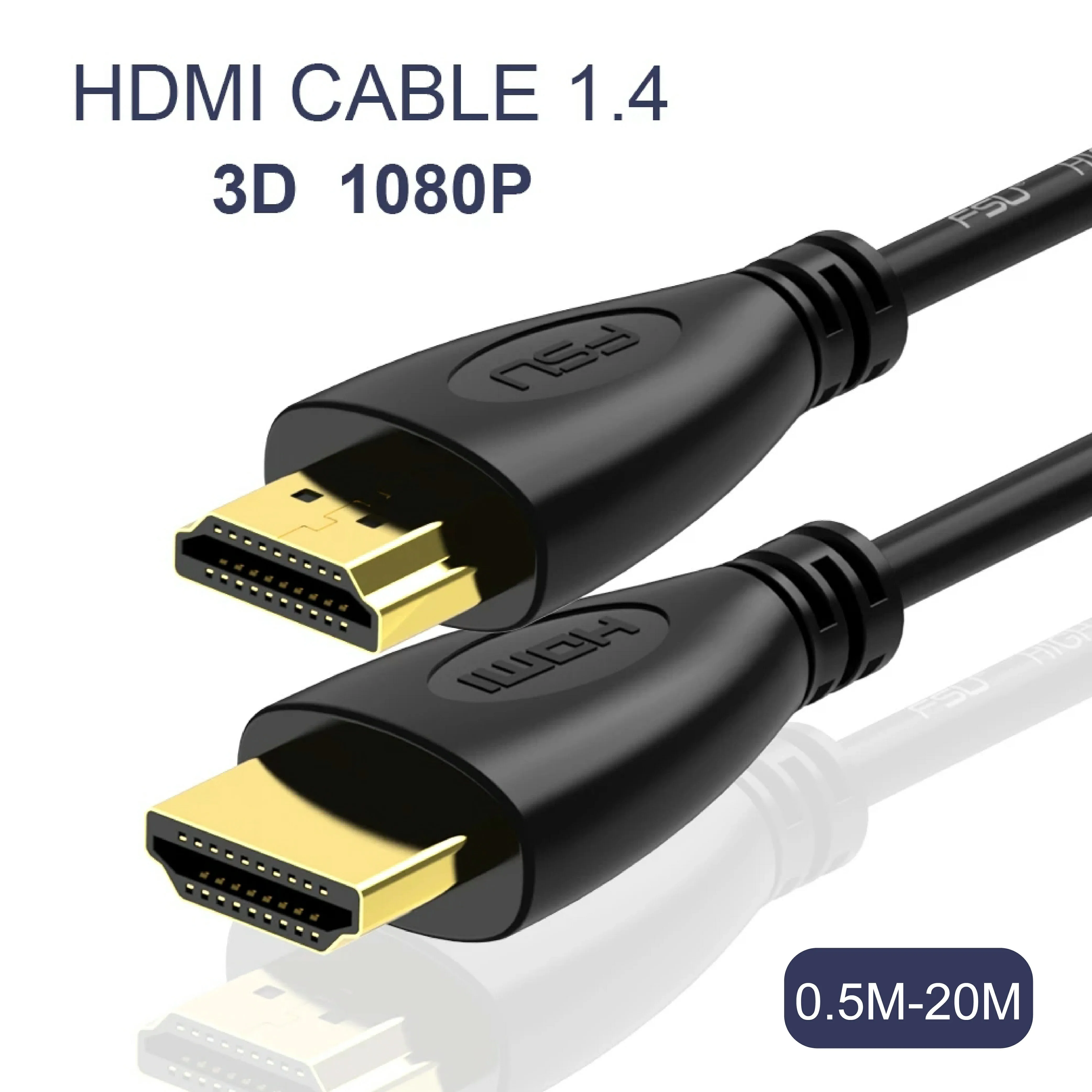 Кабель HDMI видео кабели высокого Скорость 1080P 3D позолоченный кабель к для HDTV XBOX PS4