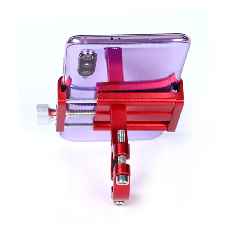 

TANKE Bicycle aluminum alloy 360 Â° rotating mobile phone bracket used in mountain bike and motorcycle navigation fixed bracket