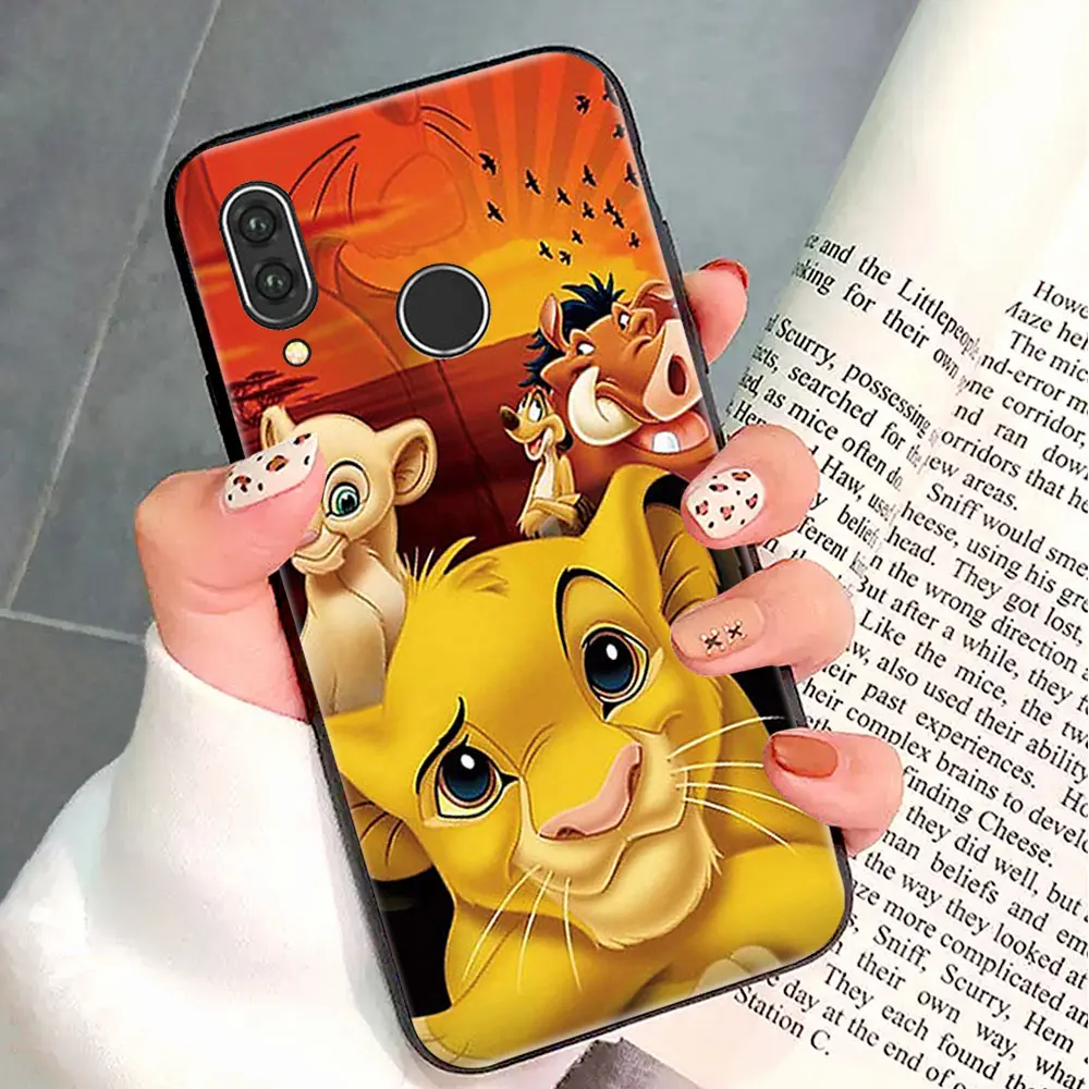 Cute cartoon silicone phone case for huawei p20 p30 mate20 pro lite mate30 pro 5g p smart coque shockproof back cover funda