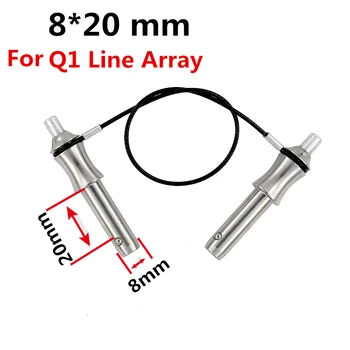 

Finlemho Line Array Speaker Accessories Pin 8x20mm Q0820 For Q1 Subwoofer Professional Audio DJ Mixer Console
