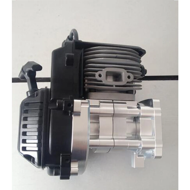 Новый мощный двигатель из сплава ЧПУ 38cc с 4 болтами для HPI baja ROvan km redcat car Losi 5ive t 1/5
