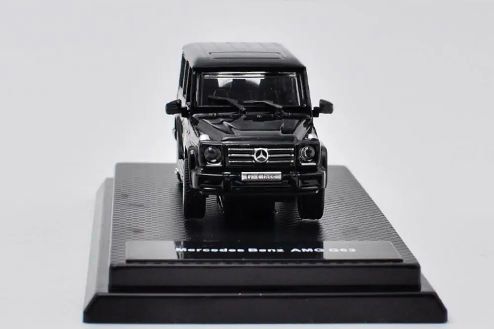 1/64 Mercedes Benz G Class AMG G63 SUV черный литой автомобиль Модель Коллекционная игрушка