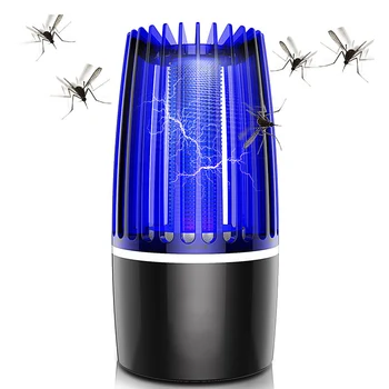 

2020 New 2 in 1 USB Rechargeable Mosquito Killer Lamp LED Bug zapper Insect Killer Pest Repeller Camping Light Mosquito Trap #