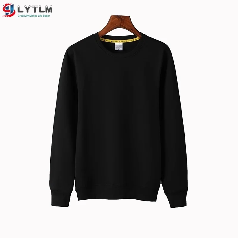 LYTLM/Одежда для маленьких мальчиков Roupas, Детская толстовка с капюшоном, Модальные толстовки для девочек, одежда для малыша, тонкая махровая Толстовка для детей, Bluzy Chlopiece - Цвет: WY6119 Black