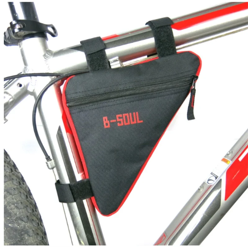 Flash Deal Cycling Bicycle Bag Front Tube Frame Pouch Holder Frame Pouch Waterproof Bicycle Triangle Bags Bag for bicycle Front / 500pcs 7